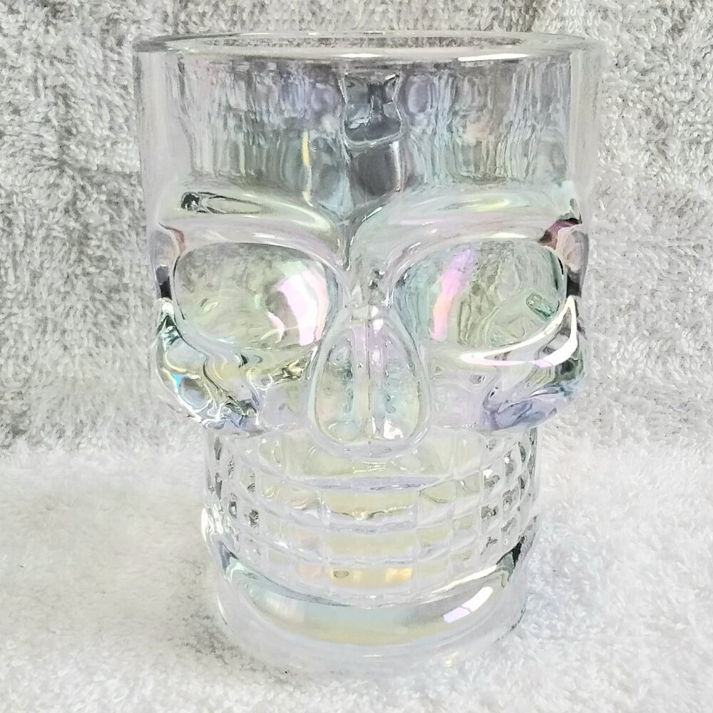BNWOT Thick Skull Large Mug/Small Draft Mug with Pearl Finish Item # 586338987!!